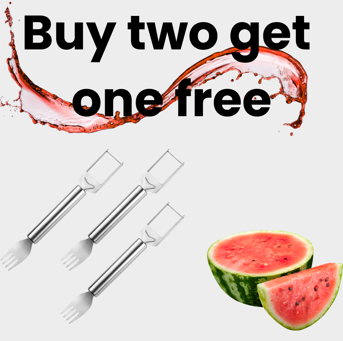 ForknSlice Watermelon Slicer