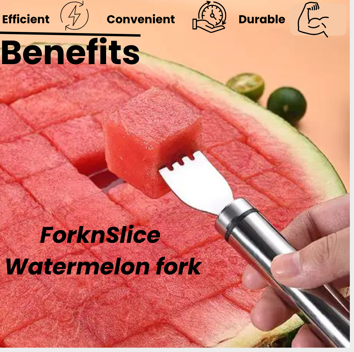 ForknSlice Watermelon Slicer